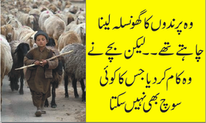 وہ پرندوں کا گھونسلہ لینا چاہتے تھے۔۔ لیکن بچے نے وہ کام کر دیا جس کا کوئی سوچ بھی نہیں سکتا