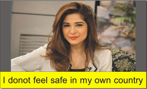 I donot feel safe in my own country